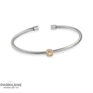 Park Lane Sorel Bracelet Bangle Silver Cable Stretch to Fit